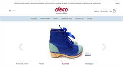 Desktop Screenshot of elenaferro.com
